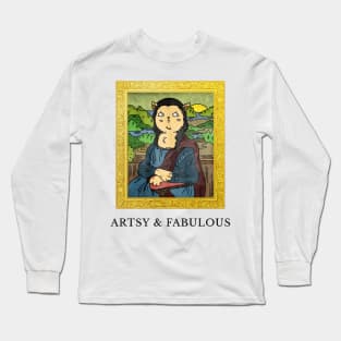 Artsy and Fabulous Long Sleeve T-Shirt